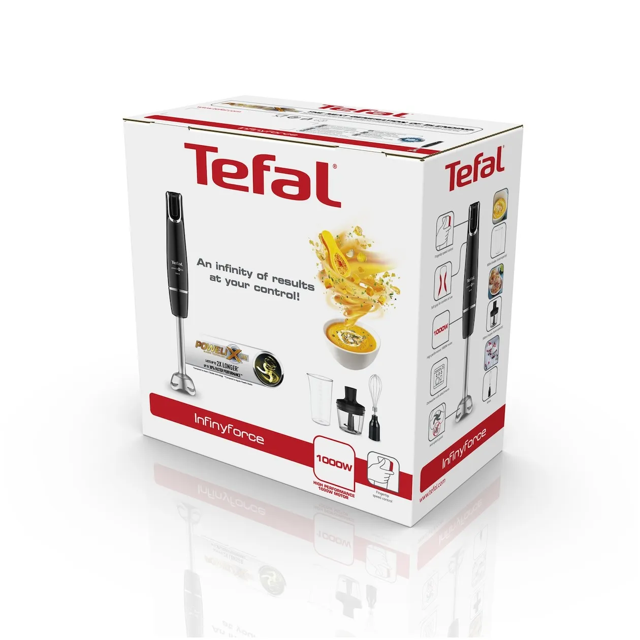 Tefal HB9438 Zwart