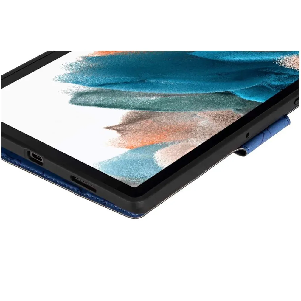Gecko Zigzag kids cover Samsung Tab A8 10.5 (2021) Blauw