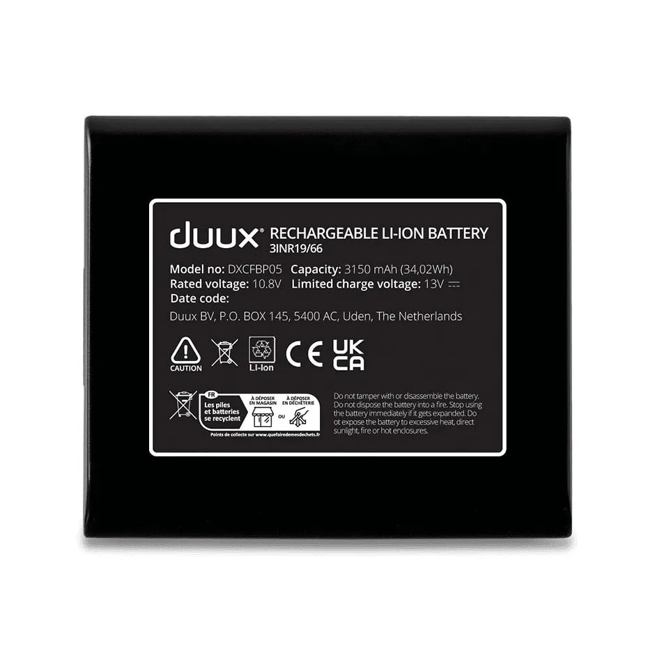 Duux Battery pack voor Whisper Flex- 10.8V - 2024