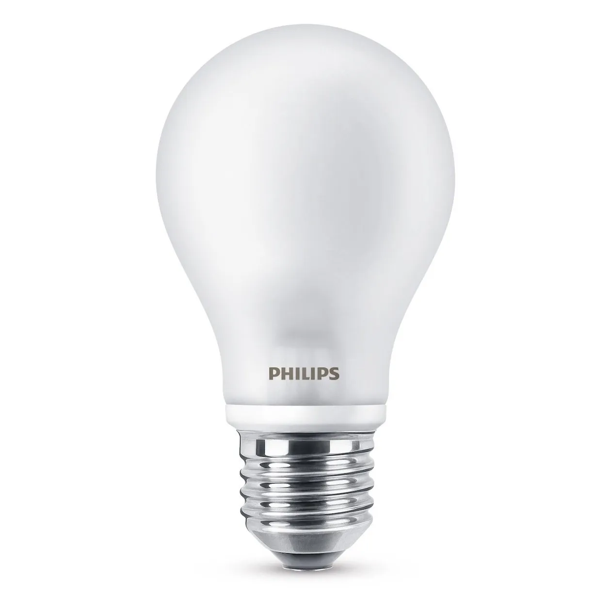 Philips LED lamp E27 6W 470Lm classic mat 2 stuks