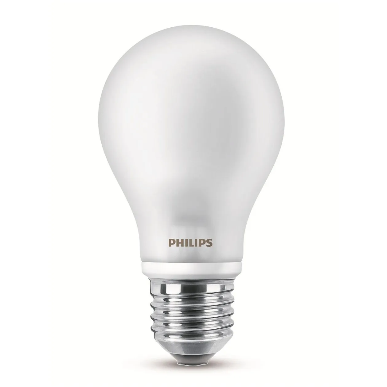 Philips LED lamp E27 6W 470Lm classic mat 2 stuks