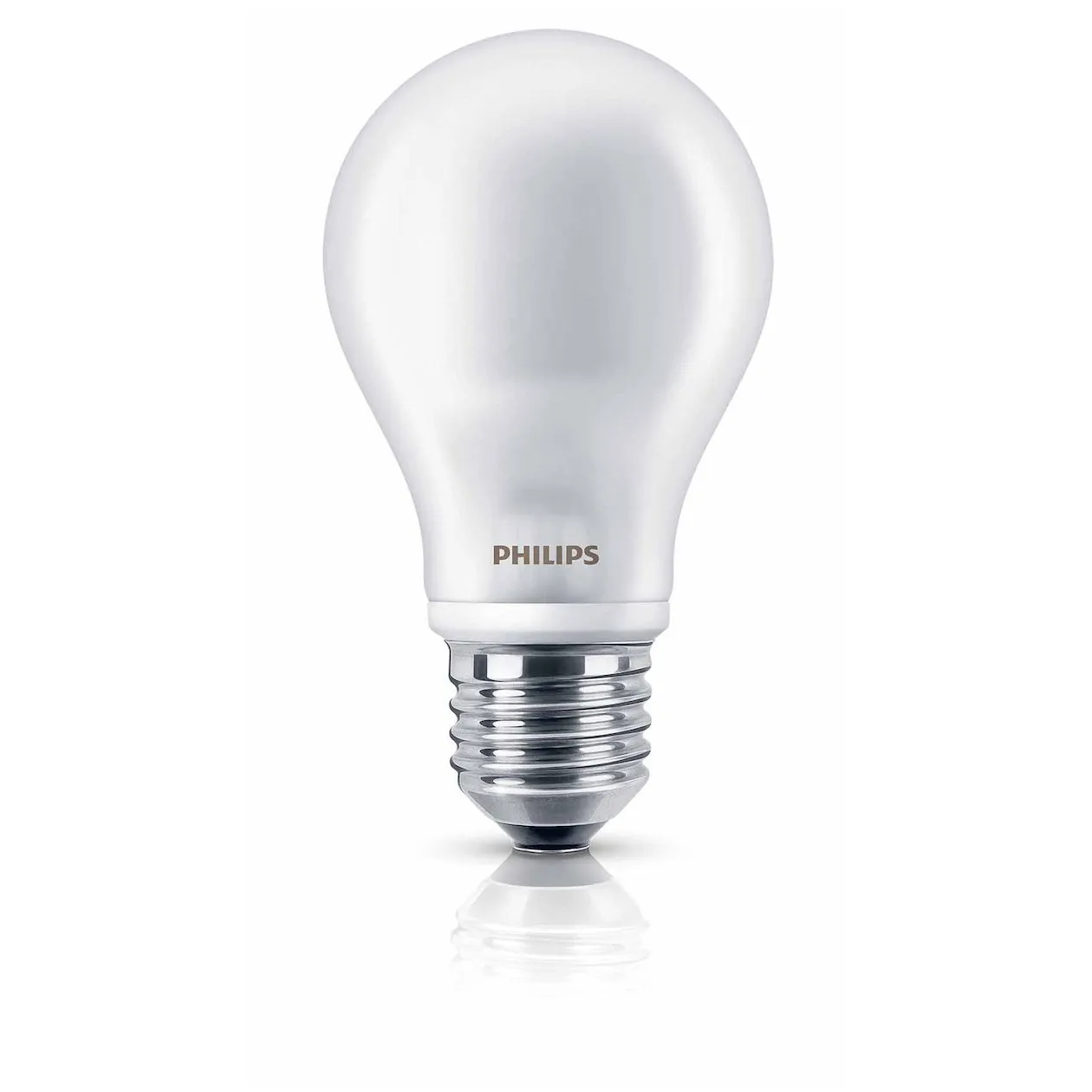Philips LED lamp E27 6W 470Lm classic mat 2 stuks