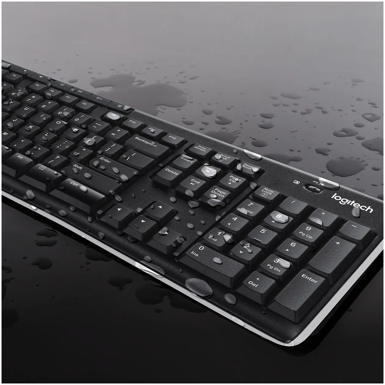 Logitech MK270 Draadloos Toetsenbord en Muis QWERTY Zwart