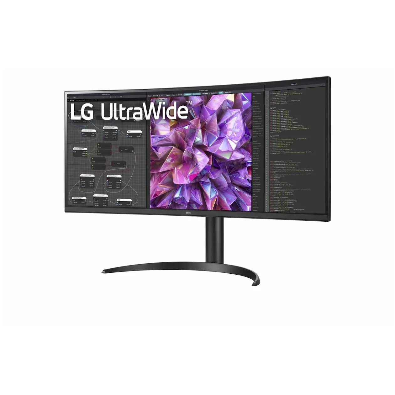 LG UltraWide 34WQ75C-B Curved QHD monitor