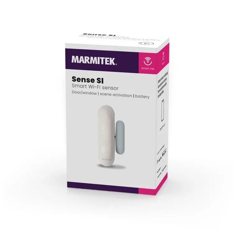 Marmitek SENSE SI - Smart Wi-Fi sensor - Door/window | scene activation | battery Grijs