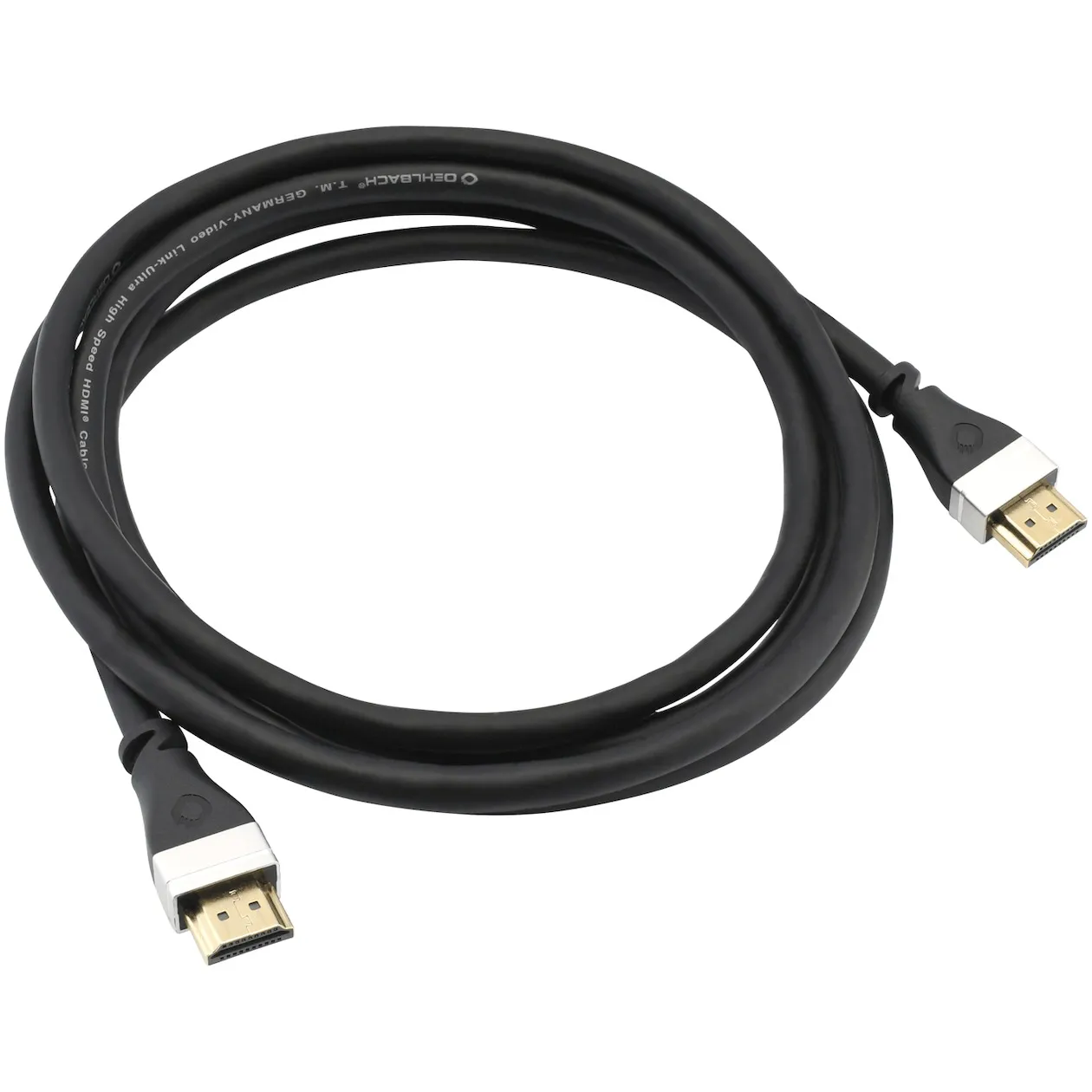 Oehlbach SL UHS HDMI 2.1 CABLE 3,0 M Zwart