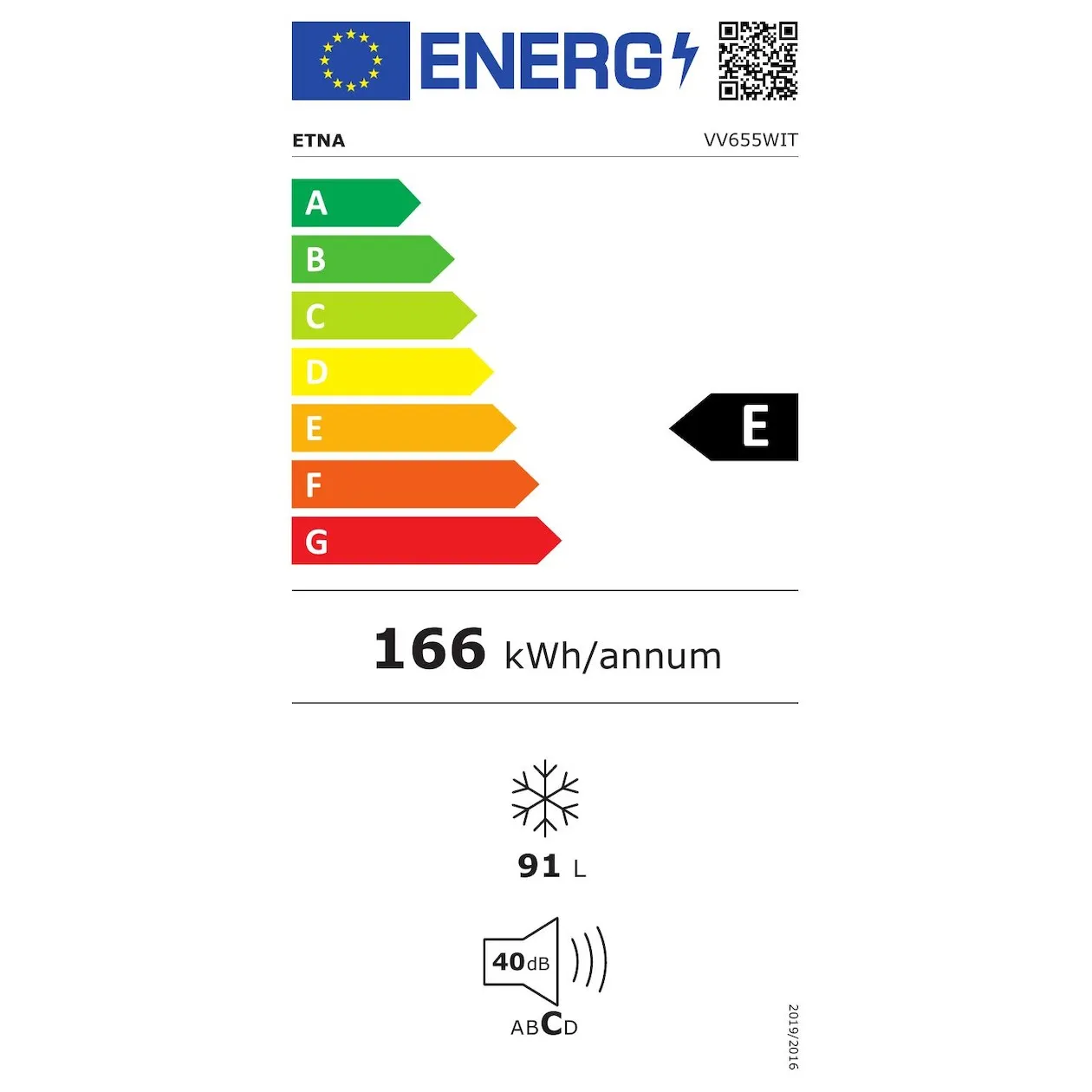 ETNA VV655WIT Wit