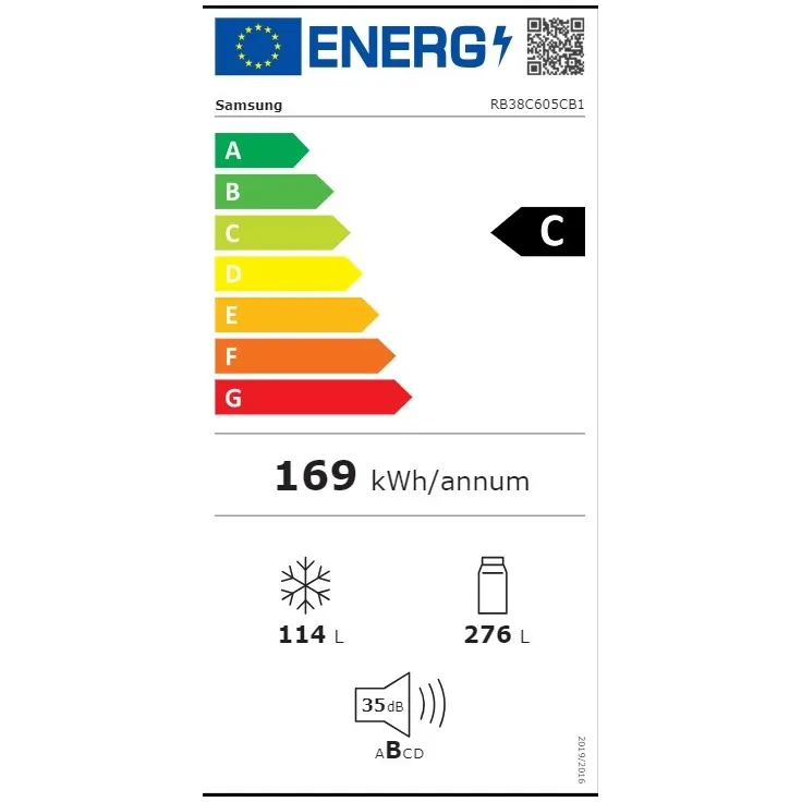 Samsung RB38C605CB1/EF