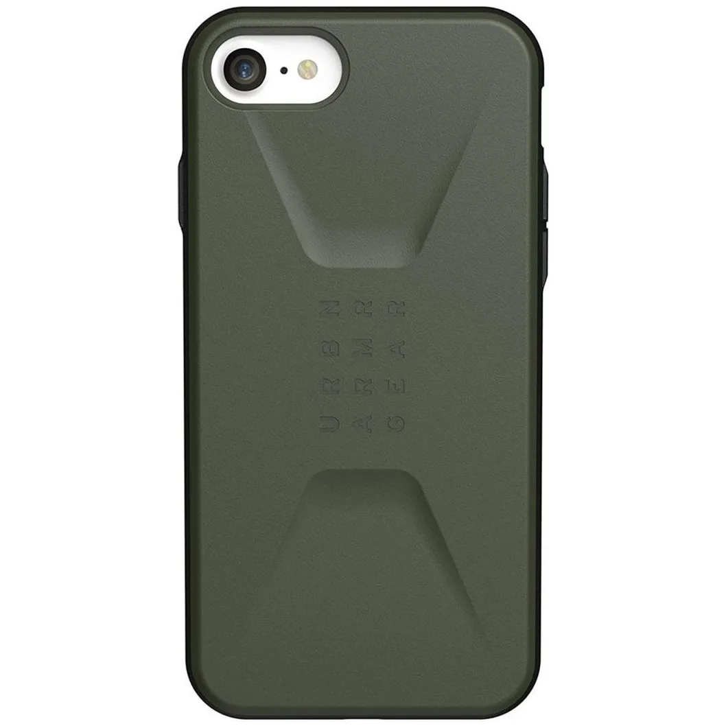 UAG Civilian Backcover iPhone SE (2022 / 2020) / 8 / 7 / 6(s) Groen