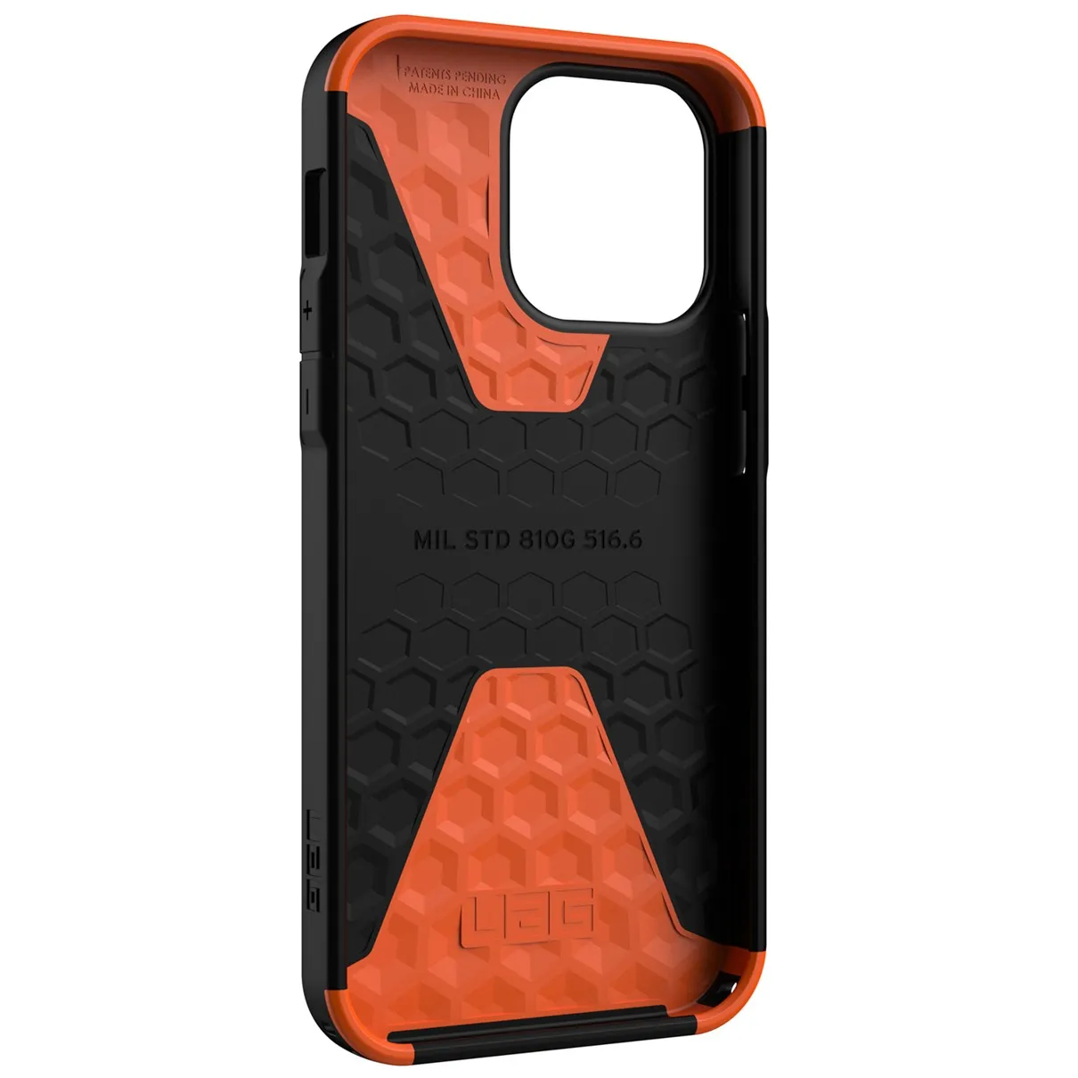 UAG Civilian Backcover MagSafe iPhone 14 Pro Max Zwart