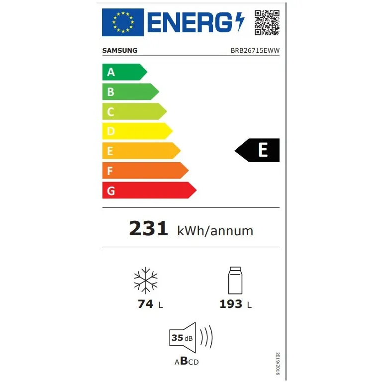 Samsung BRB26715EWW/EF