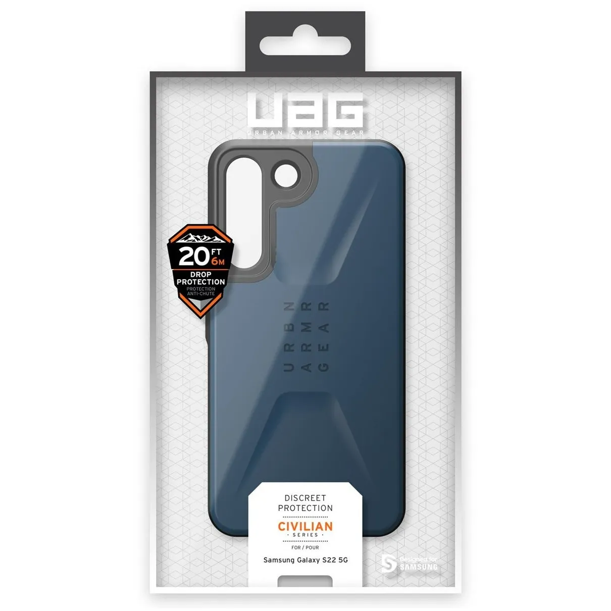 UAG Civilian Backcover Samsung Galaxy S22 Blauw