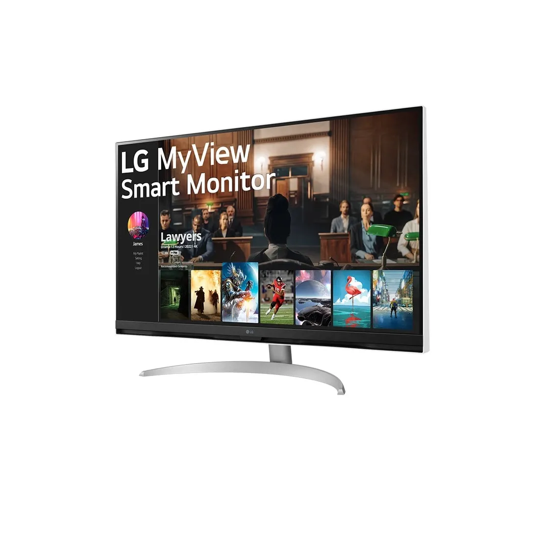 LG Smart Monitor 32SQ700S-W