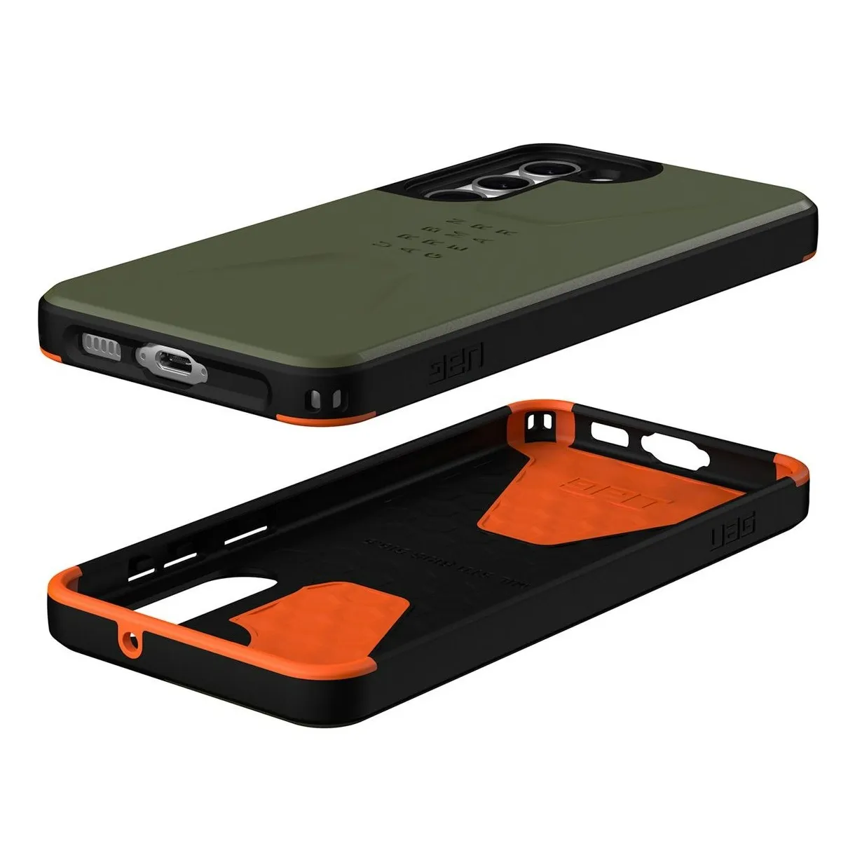 UAG Civilian Backcover Samsung Galaxy S23 Plus Olijfgroen