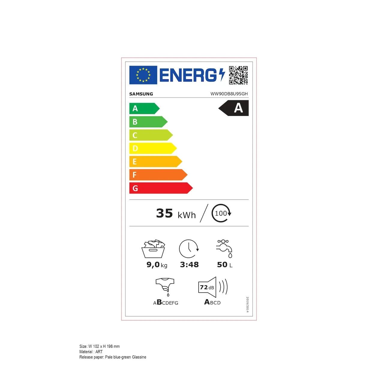 Samsung WW90DB8U95GHU3