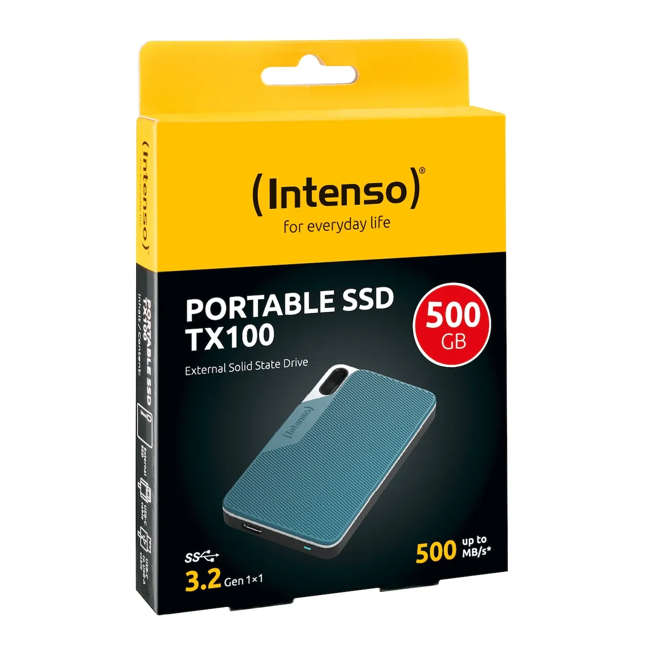 Intenso TX100 500GB Blauw