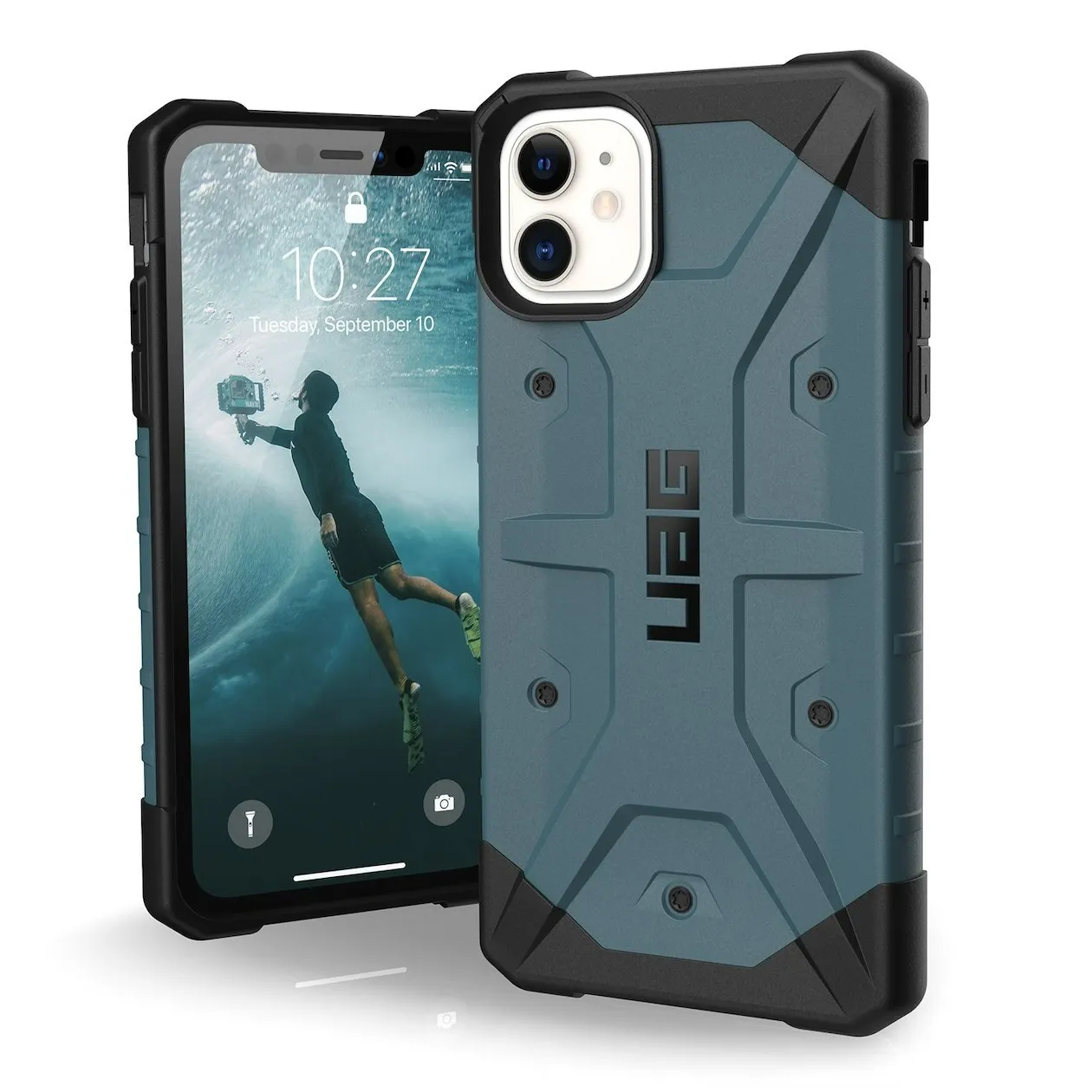 UAG Pathfinder Backcover iPhone 11 Blauw