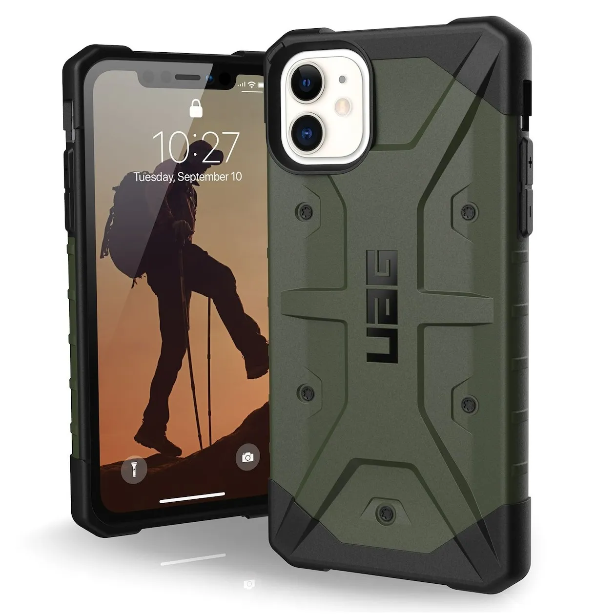 UAG Pathfinder Backcover iPhone 11 Zwart