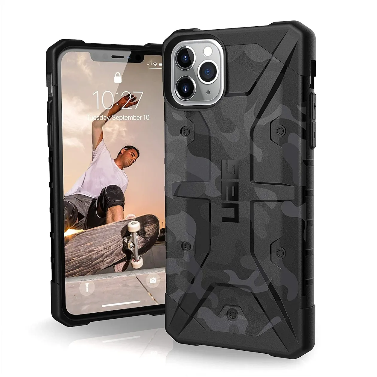 UAG Pathfinder Backcover iPhone 11 Pro Max Blauw