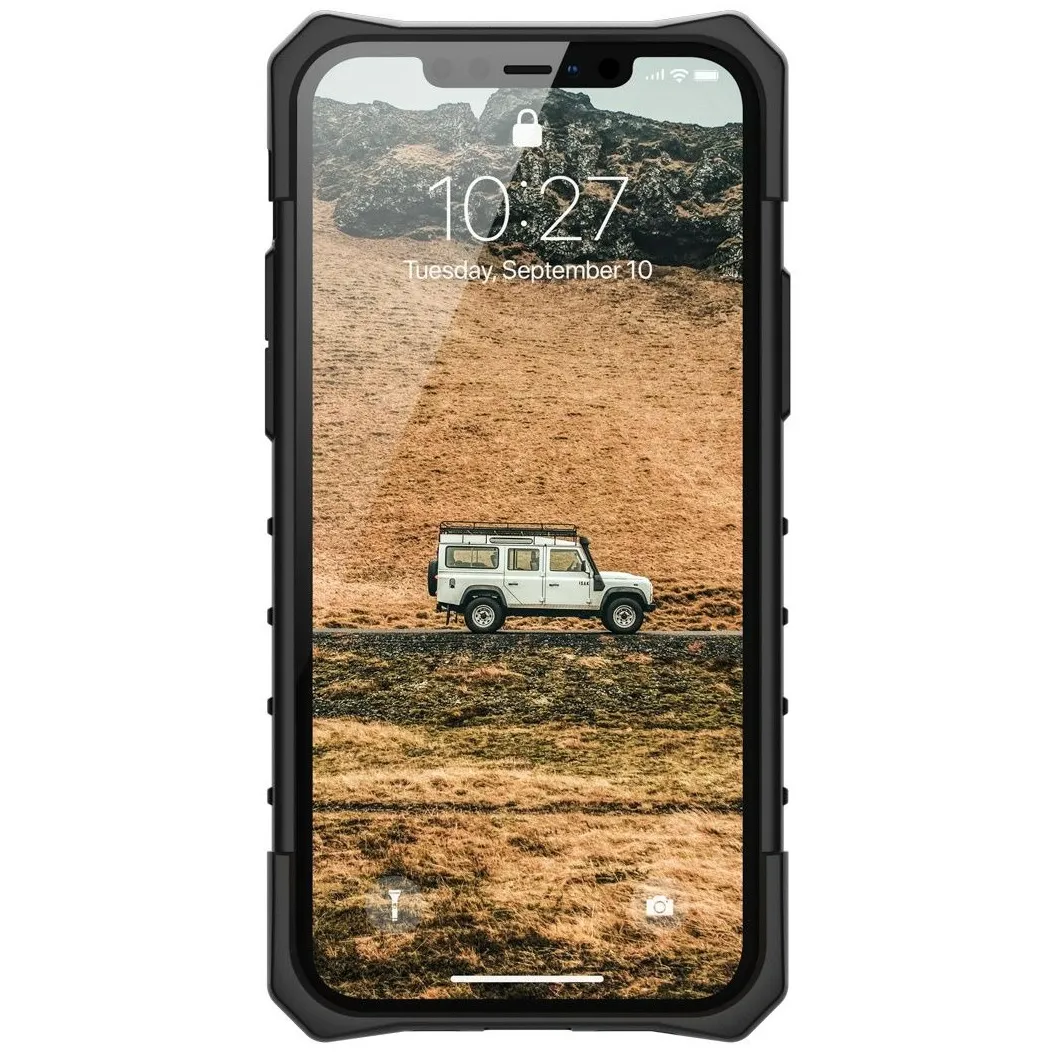 UAG Pathfinder Backcover iPhone 12 (Pro) Blauw