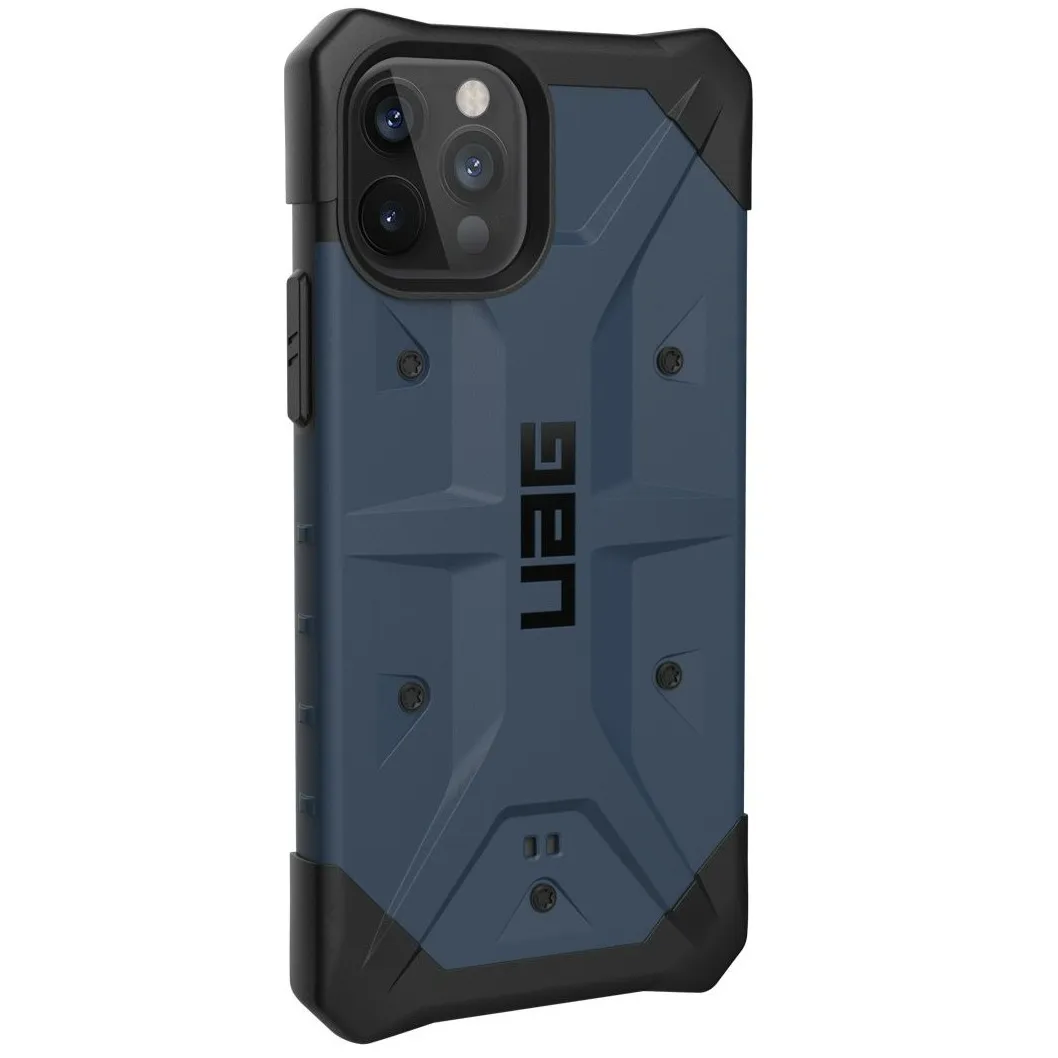 UAG Pathfinder Backcover iPhone 12 (Pro) Blauw