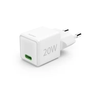Hama Fast Charger USB-C PD/Qualcomm®  Super-Mini Charger 20 W Wit