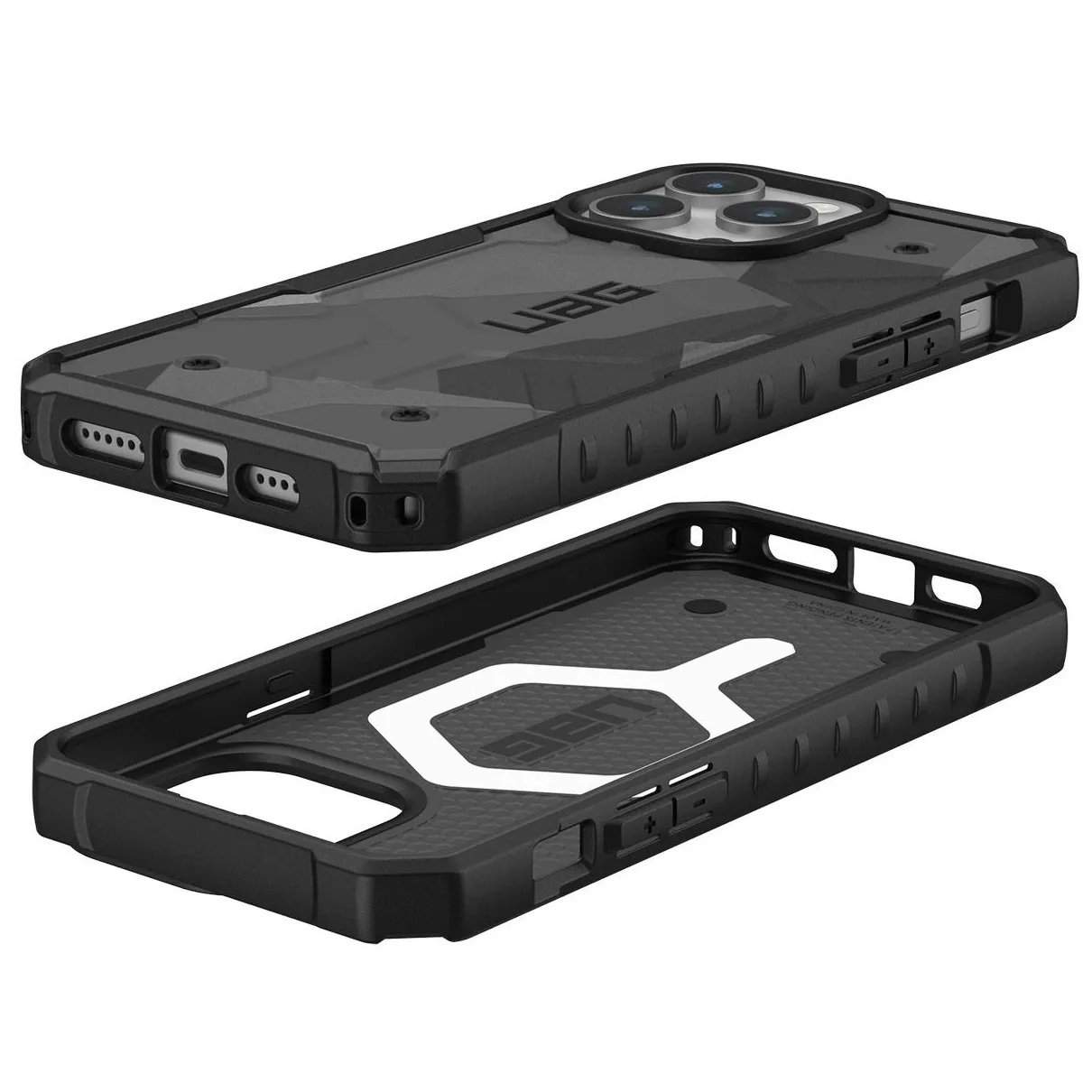 UAG Pathfinder Backcover iPhone 15 Pro Max Zwart