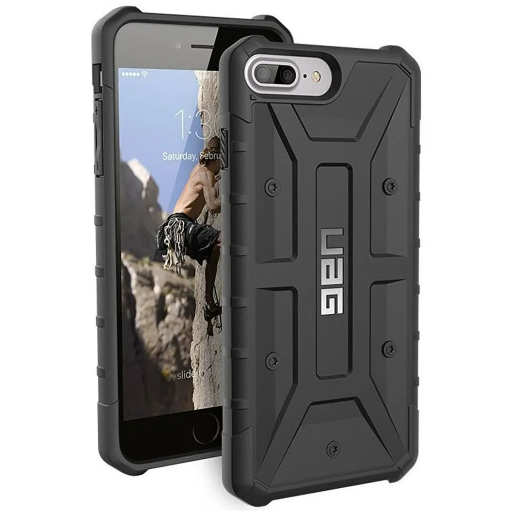 UAG Pathfinder Backcover iPhone 8 Plus / 7 Plus / 6(s) Plus Zwart