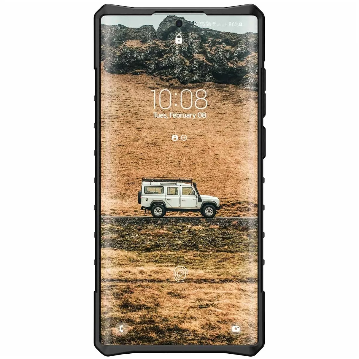 UAG Pathfinder Backcover Samsung Galaxy S22 Ultra Zilver