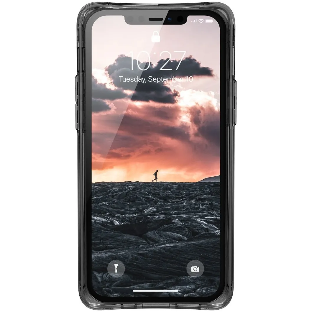 UAG Plyo Backcover iPhone 12 (Pro) Donkergrijs