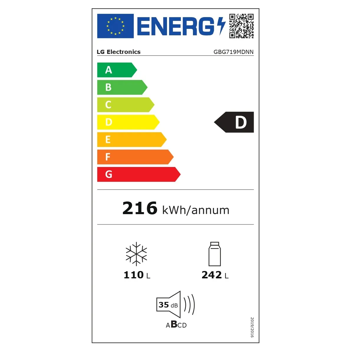 LG GBG7190MDNN