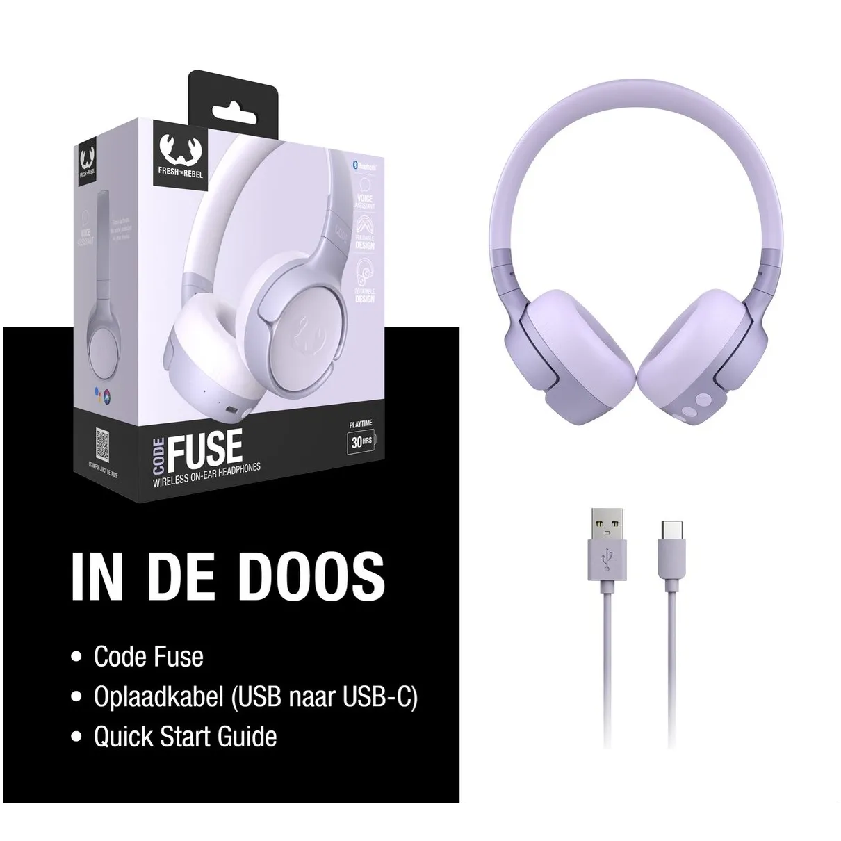 Fresh n Rebel Code Fuse Lila