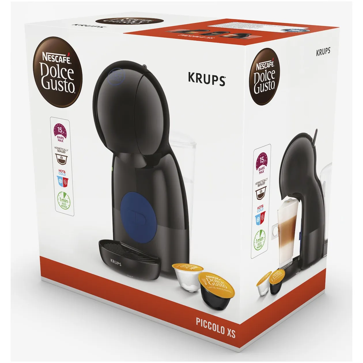 Krups KP1A08 NESCAFÉ Dolce Gusto Piccolo XS Zwart