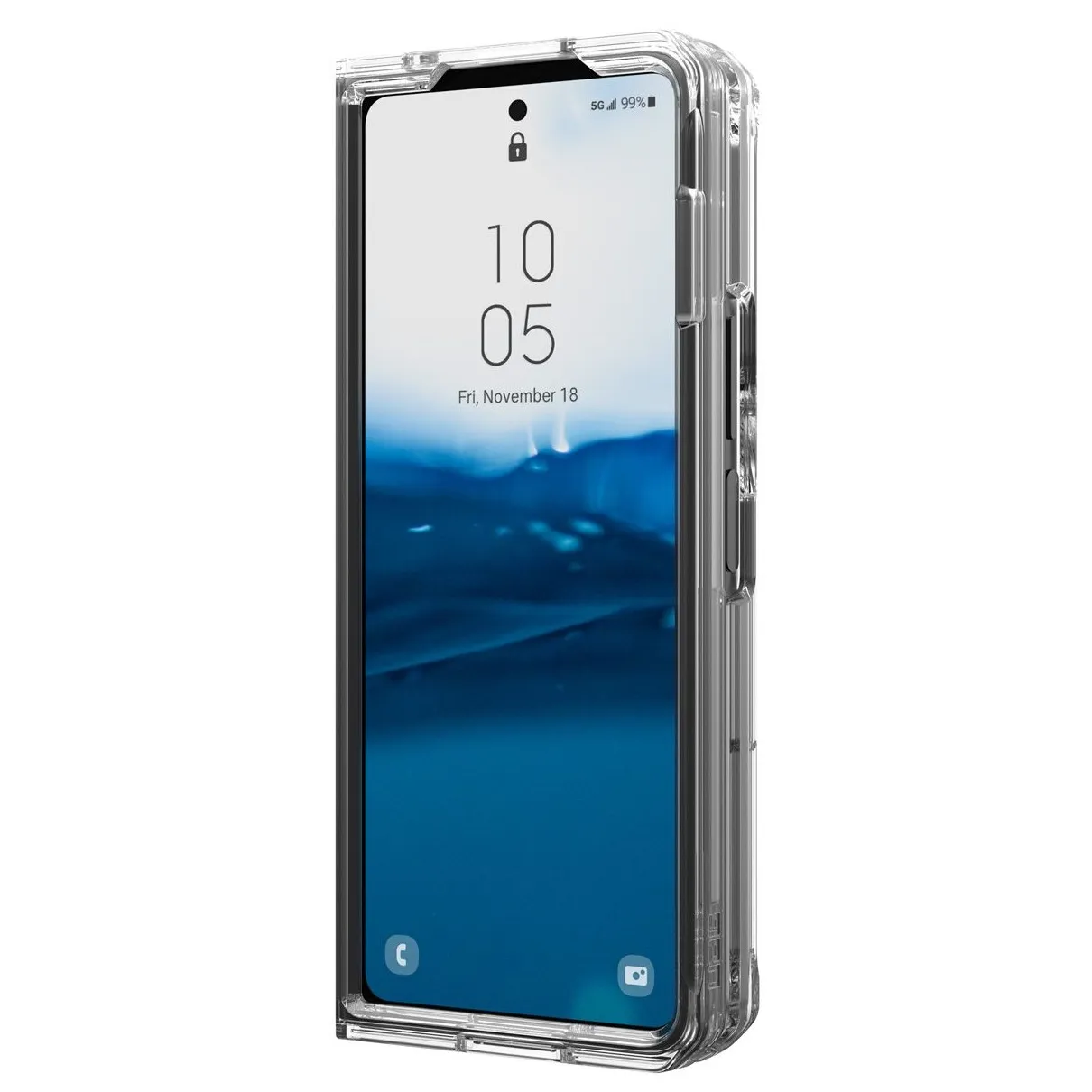 UAG Plyo Backcover Samsung Galaxy Z Fold 5 Transparant