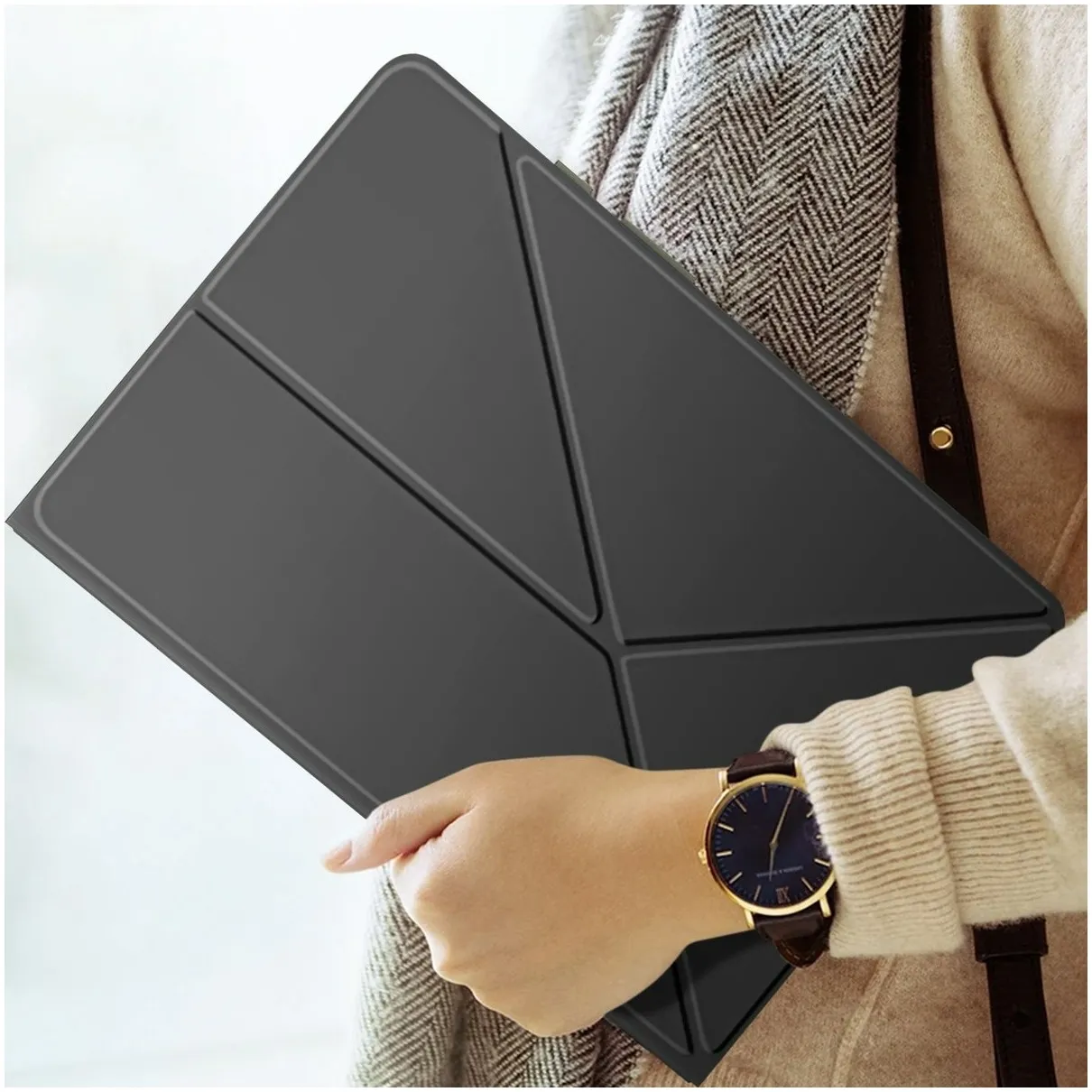 Samsung Book Cover voor Galaxy Tab A9 Plus Zwart