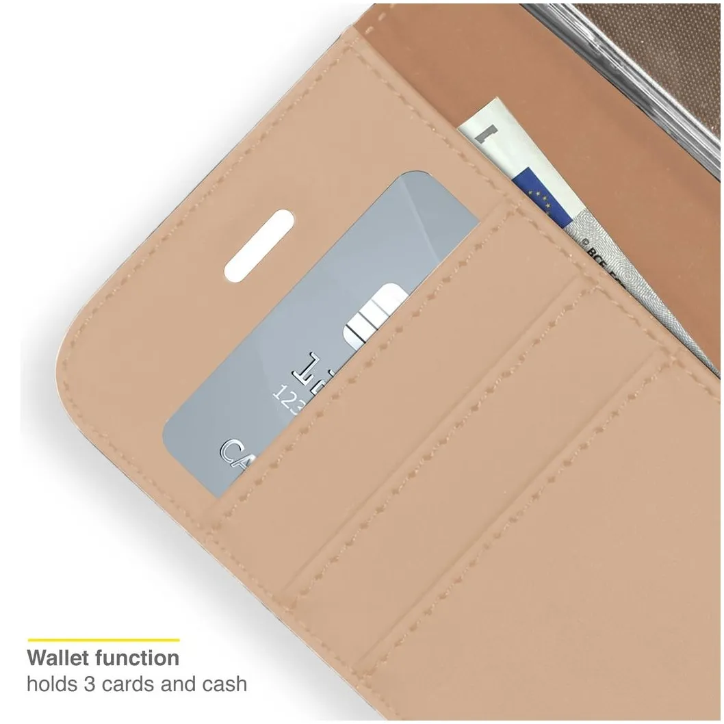 Accezz Wallet Case voor Apple iPhone 13 Mini Goud