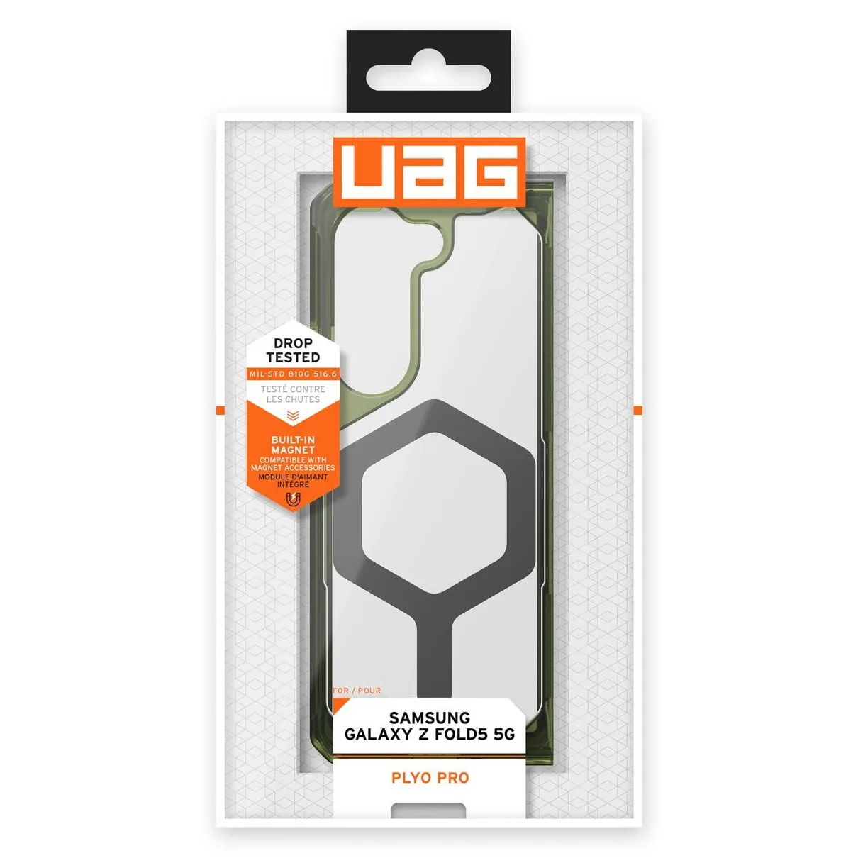 UAG Plyo Pro Backcover Samsung Galaxy Z Fold 5 Olijfgroen