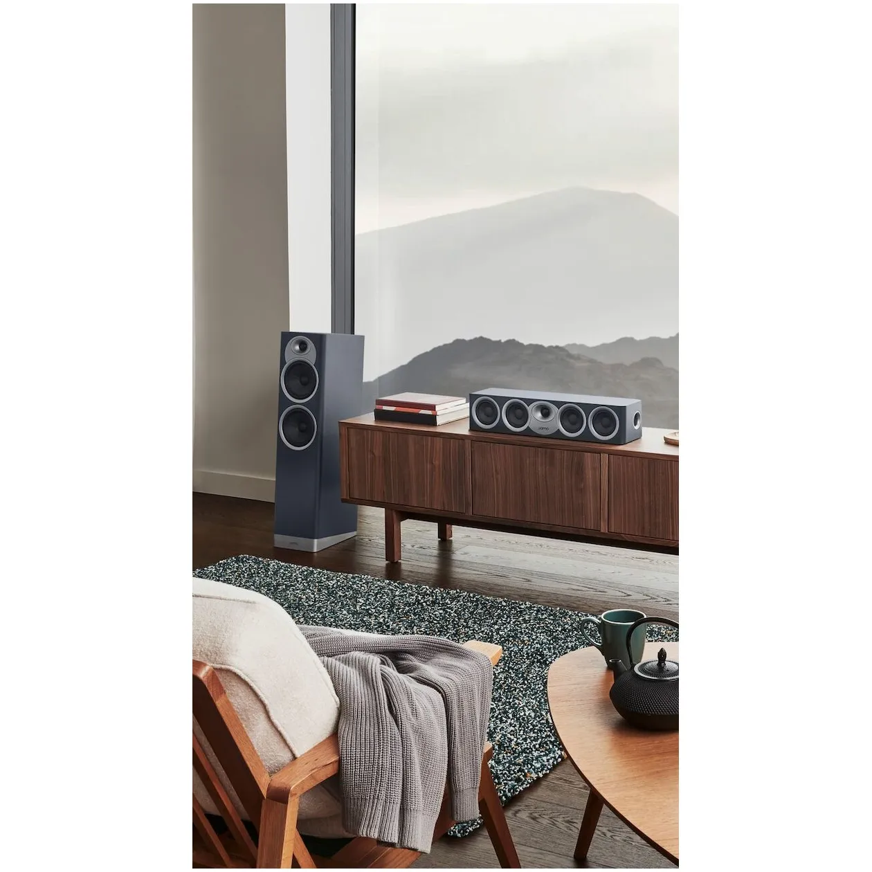 Jamo S7-27F FLOOR SPEAKERS Blauw