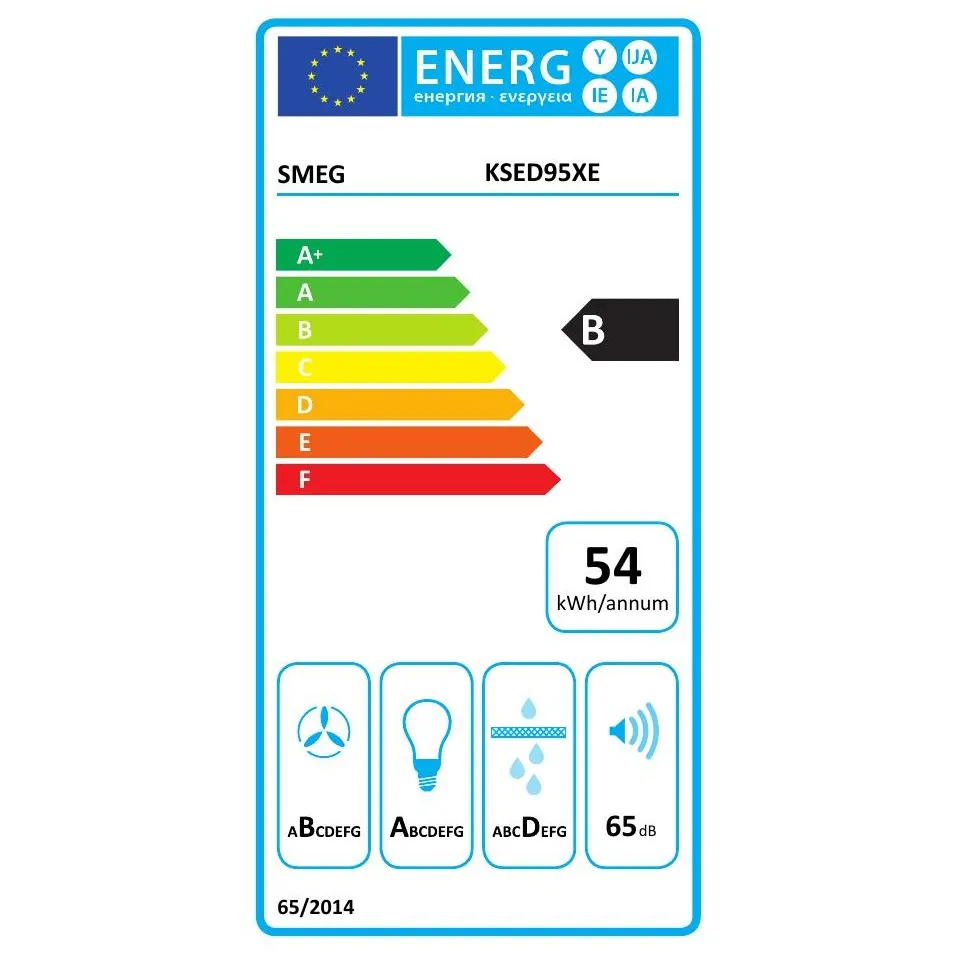 Smeg KSED95XE Rvs