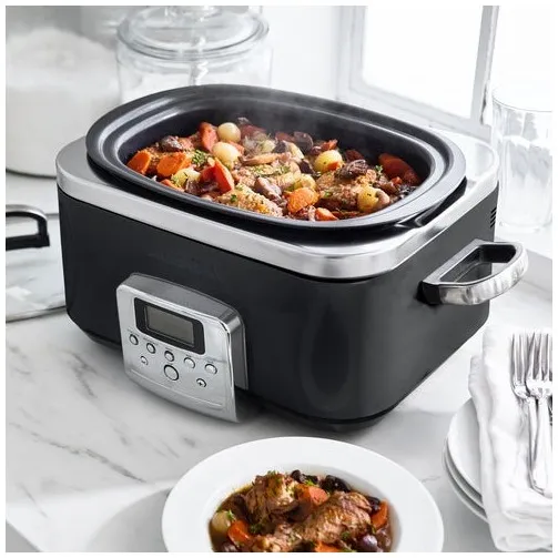 Greenpan Elite slowcooker 6ltr Zwart