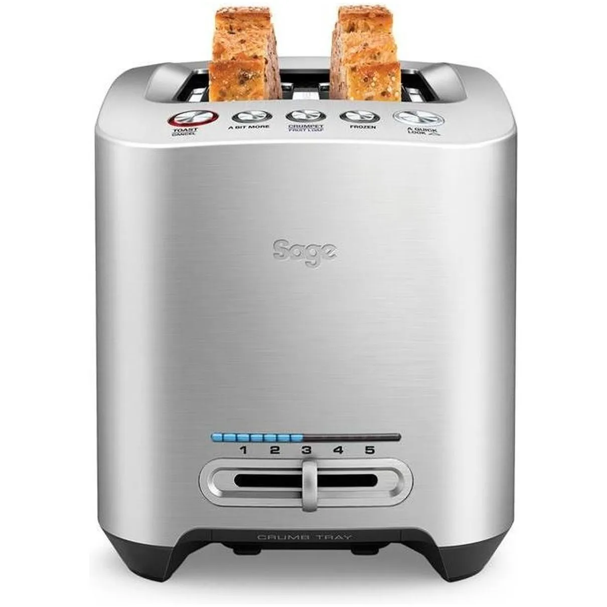 Sage THE SMART TOAST-2 Zilver