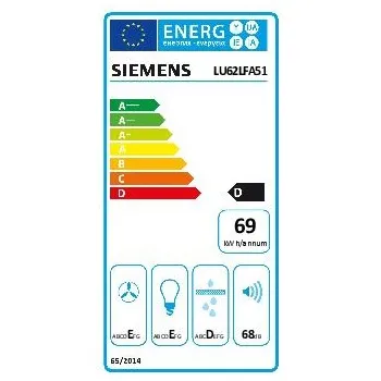 Siemens LU62LFA51 Zilver