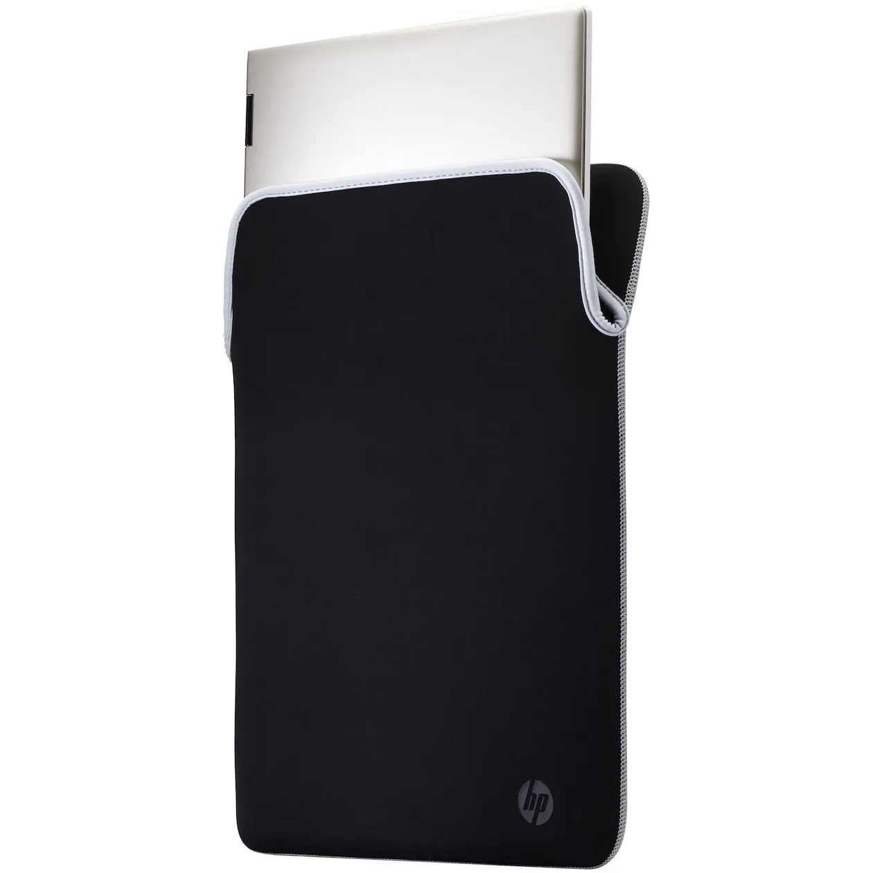 HP Omkeerbare beschermende 14,1-inch sleeve Zwart/zilver