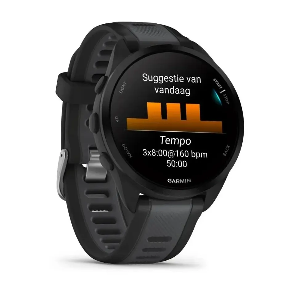 Garmin Forerunner 165 Zwart/grijs