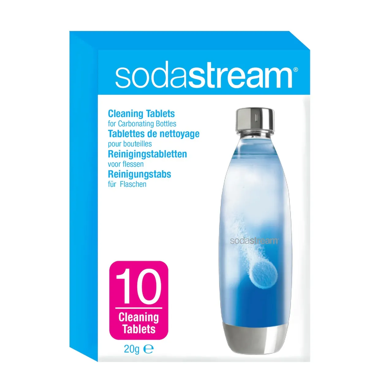 Sodastream CLEANINGTABLETS Blauw