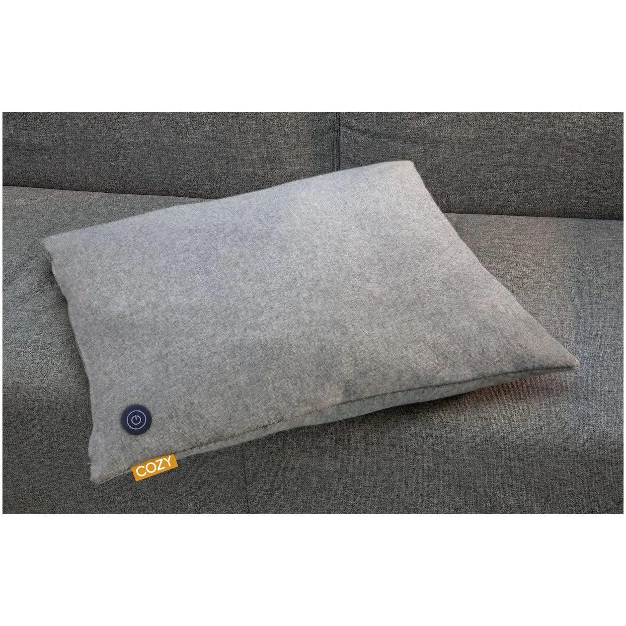 Cozy Tove Scandinavian light grey 45x60 Grijs