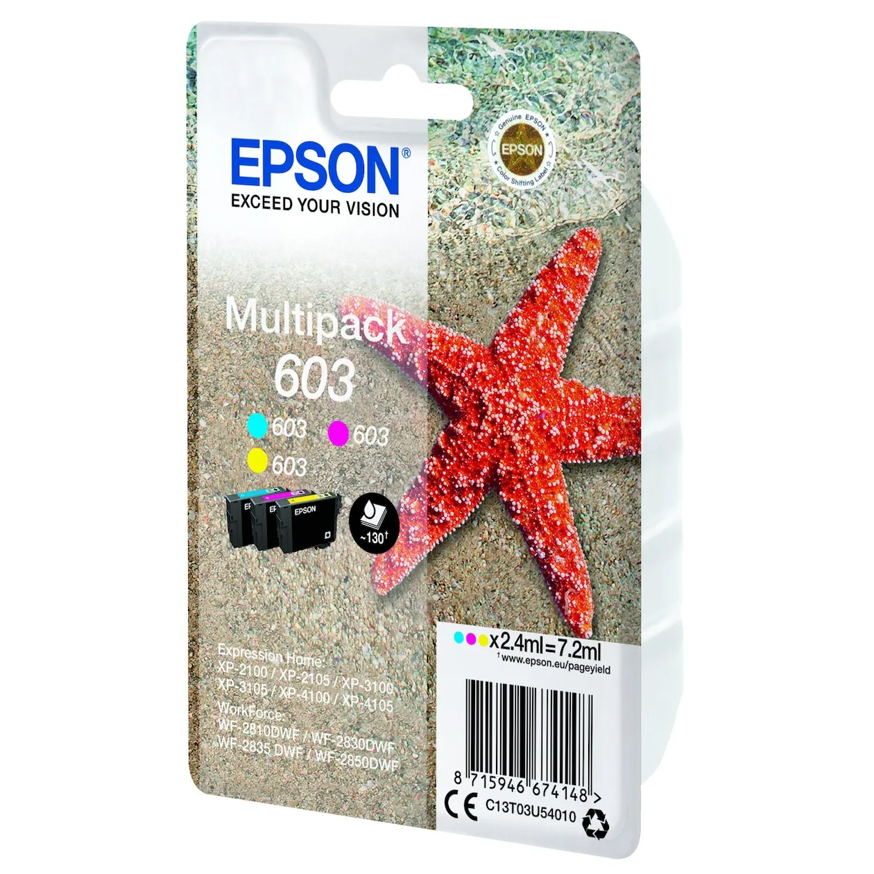 Epson Multipack 3-colours 603 Ink Zeester