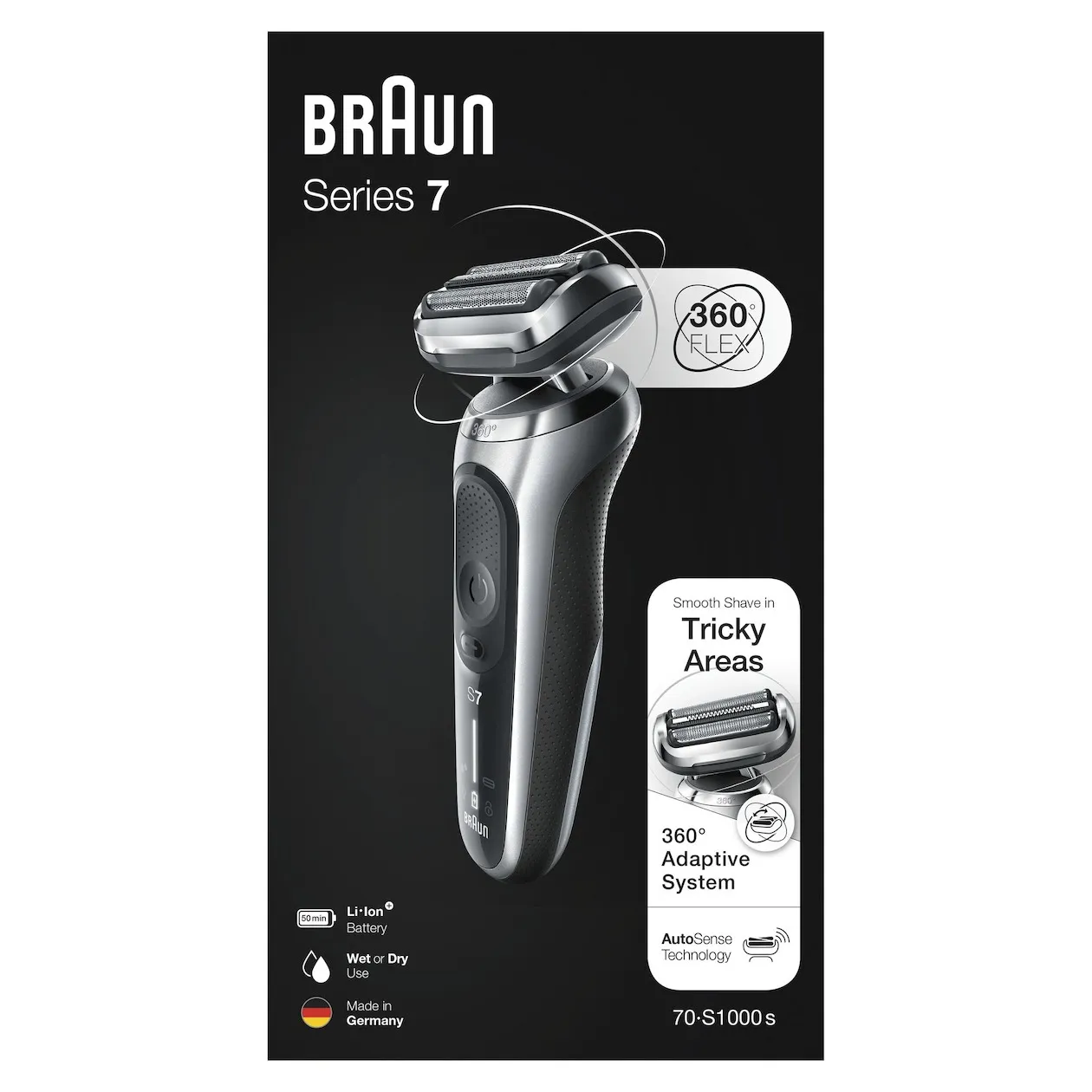 Braun Series 7 70-S1000s Wet & Dry
