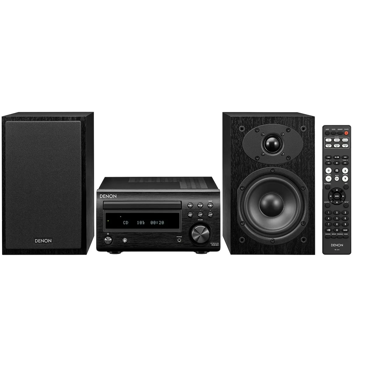 Denon DM41 Zwart/zwart