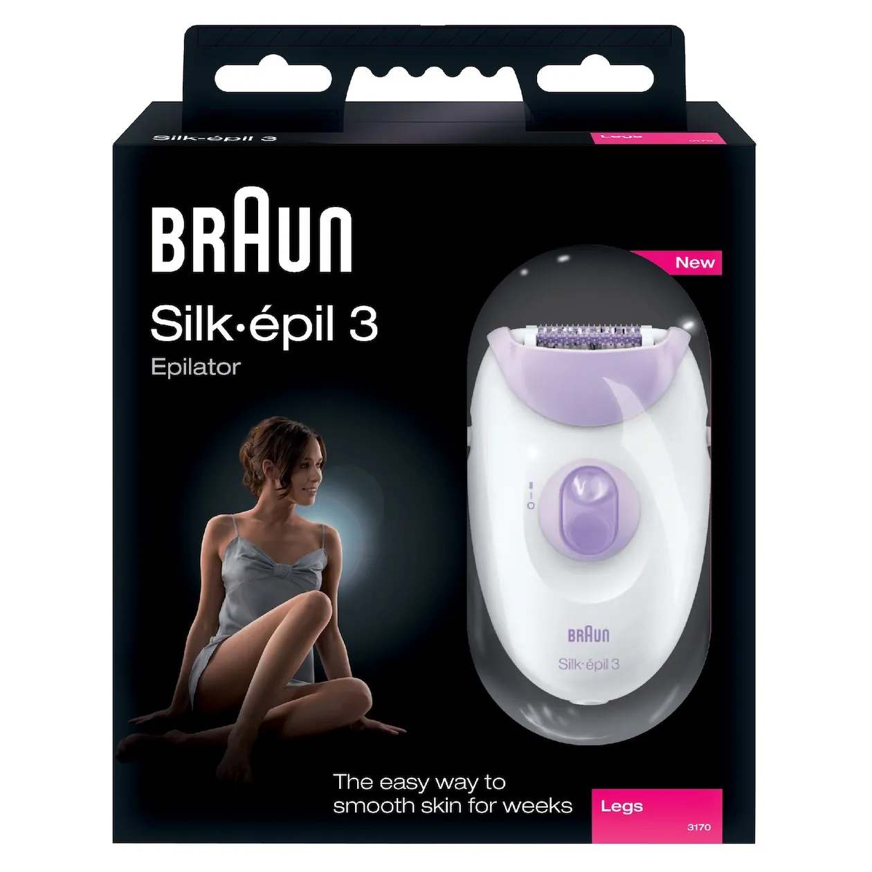 Braun Silk-epil 3 - 3170 Wit